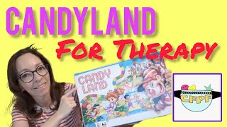 Turn Candyland into 9 Different School Based Therapy Games!!!