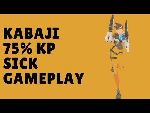 Overwatch Tracer God Kabaji Goes Insane With 75% Kill Participation