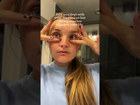 So easy to take off 🥹 the maybelline lash sensational mascara will never let me down