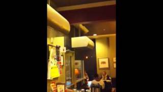 Chinese new year song in Starbucks@Ithaca