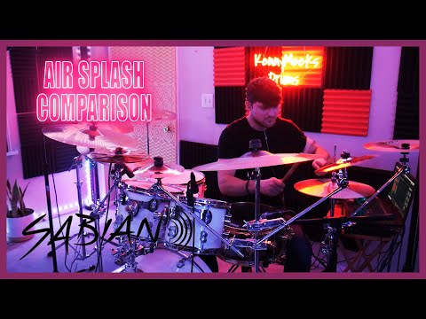 Sabian Air Splash 8" Vs 10" Sound Comparison