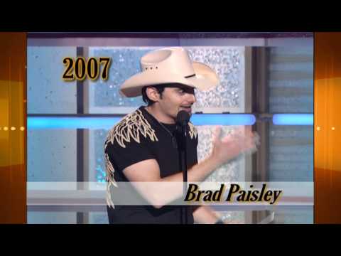 Winners Throughout the Years - Top Male Vocalist - ACM Award