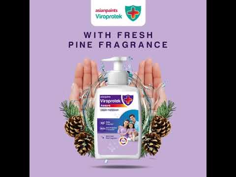 Asian paint viroprotek hand wash, packaging type: pump, pack...