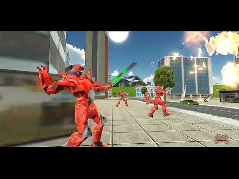 Multiple Robot Transform Games 2021: Gorilla Dragon Jet F1 Car Robot - Android Gameplay