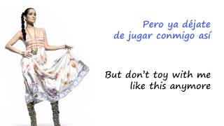 &quot;Nada Serio&quot; Julieta Venegas (letra en español &amp; English lyrics)