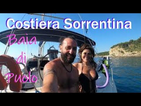 NAVIGARE A VELA NEL GOLFLO DI NAPOLI [4K] - Marina di Puolo - Costiera Sorrentina