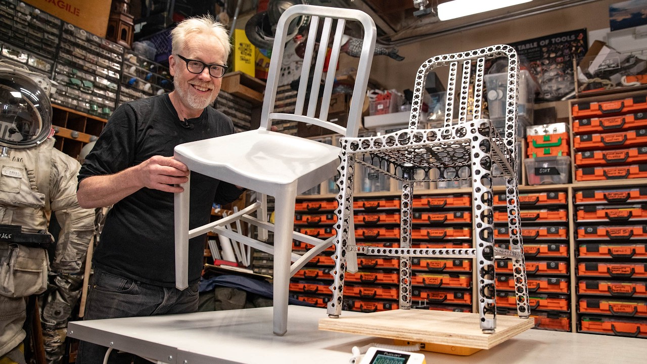 How Sturdy is Adam's Modified Emeco Navy Chair?