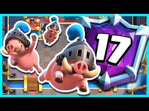 Top 20 Ladder with BEST Royal Hogs Deck | Clash Royale Gameplay (2020)