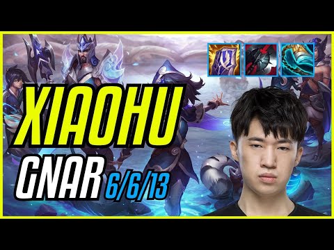 XIAOHU - GNAR - EUW MASTER - PATCH 11.9