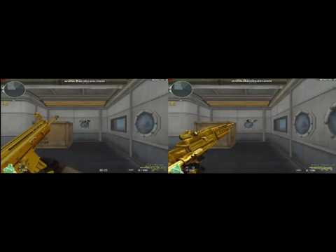 CrossFire VN - SCAR Light-Gold vs M14 EBR-Ultimate Gold Comparison