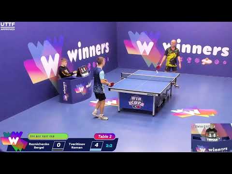 WINners CUP table 2  29.09 Reznichenko Sergei - Tveritinov Roman 21:30