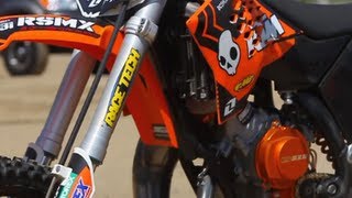 Upgrade - Race Tech's KTM 65SX Fork Internals - TransWorld Motocross