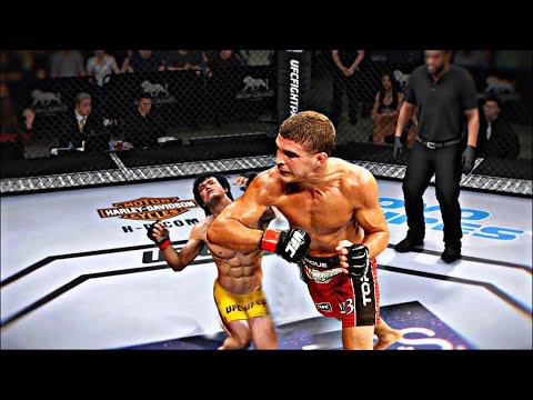 Bruce Lee vs Al Laquinta ( EA Sports UFC 4 ) wwe mma