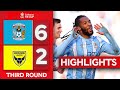 Palmer's Strike See's Sky Blues Through | Coventry 6-2 Oxford United | Emirates FA Cup 2023-24