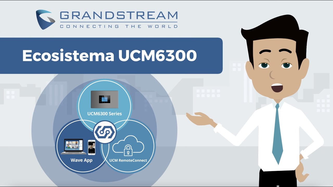 Video demostrativo del ecosistema Grandstream UCM6300