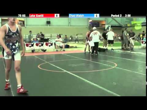 70 KG Luke Goettl vs Chad Walsh
