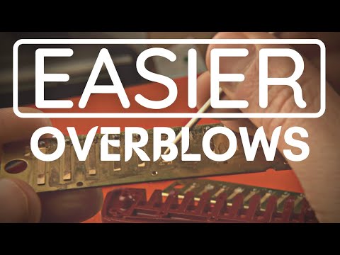 How To Make Overblows EASIER: Basic Reed Gapping For Harmonica