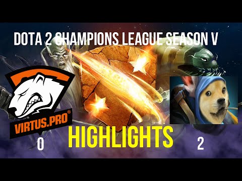 Dota 2 Highlights of Virtus Pro vs Meepwnd - D2CL Season 5