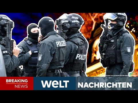 DEUTSCHLAND: Hohe Terrorgefahr! Anschlag auf Weihnachtsmarkt geplant! Zwei Festnahmen I WELT STREAM