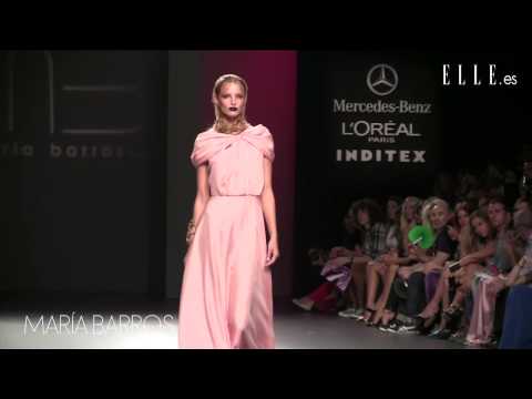 María Barros. Mercedes Benz Fashion Week Madrid primavera ve | Elle España