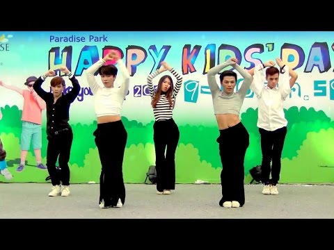 160109 สมการ cover f(x) - 4 Walls @Paradise Park K-POPS Cover Dance Contest 2016 (Audition)