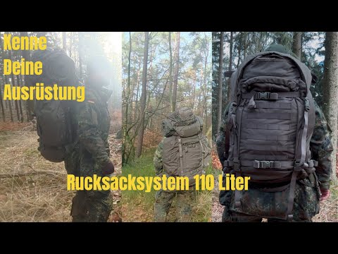Snigel Rucksacksystem 110 Liter - Der Kampfrucksack der Bundeswehr
