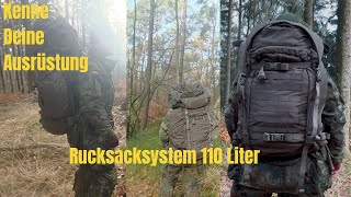 Snigel Rucksacksystem 110 Liter - Der Kampfrucksack der Bundeswehr
