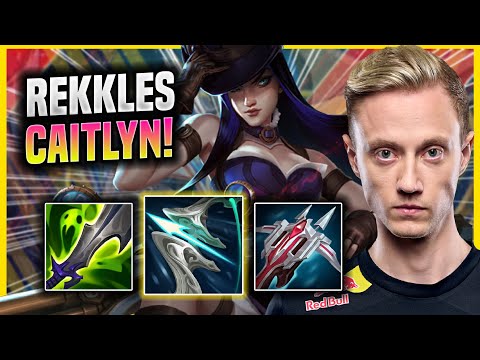 REKKLES IS A BEAST WITH CAITLYN! - G2 Rekkles Plays Caitlyn ADC vs Miss Fortune! | Patch 11.22