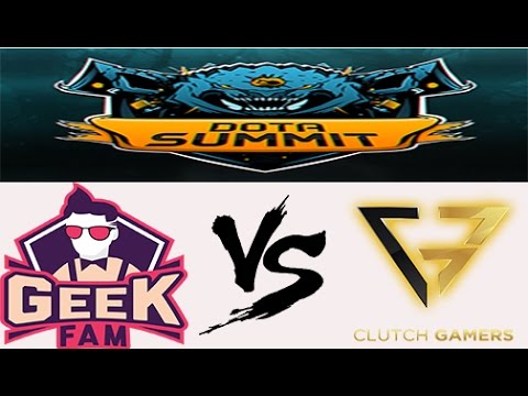Geek Fam vs Clutch Gamers Game 3 | bo3 | DOTA SUMMIT 7