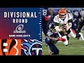 Bengals vs. Titans Divisional Round Highlights | NFL 2021