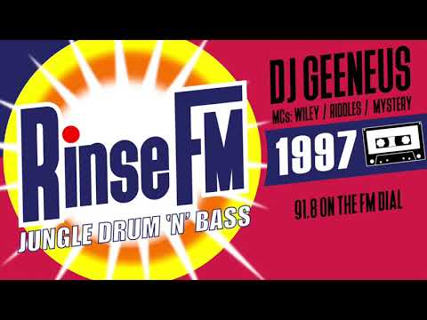 DJ Geeneus & MCs: Wiley, Mystery Major & Riddles | 1999 Drum N Bass Set | Rinse FM