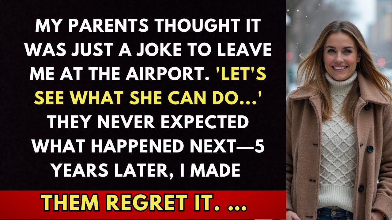 My Parents Thought It Would Be Hilarious If I Missed My Flight Home. 'Let's See What She Can Do...'