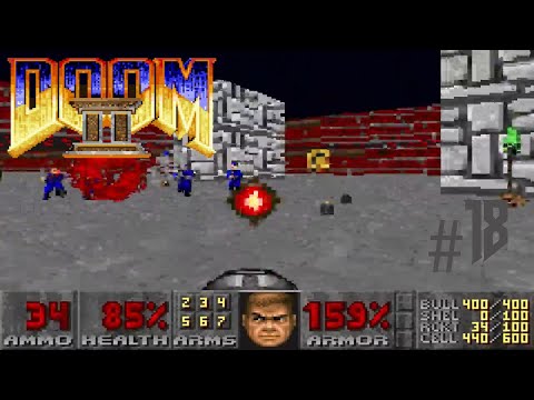 GBA Doom 2.Map 34(Secret Level)