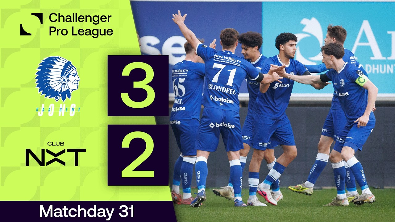 KAA Gent Reserve U23 vs Club NXT U23 Highlights