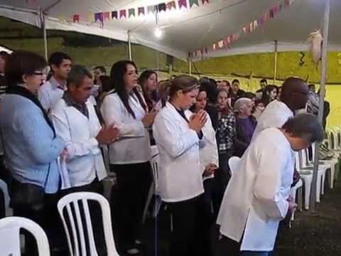 ACOLHIDA E INÍCIO DA MISSA DE SÃO JOÃO BATISTA - 24/06/2013