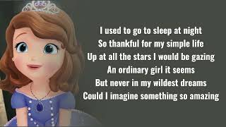 Ariel Winter - Rise and shine Lyrics (Sofia the First: Once Upon a Princess)