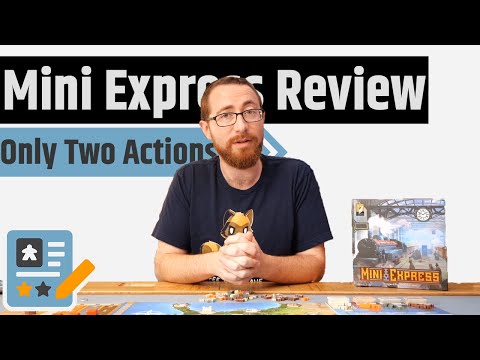 Mini Express Review - A Simple & To The Point Stock Taking Railroad Game