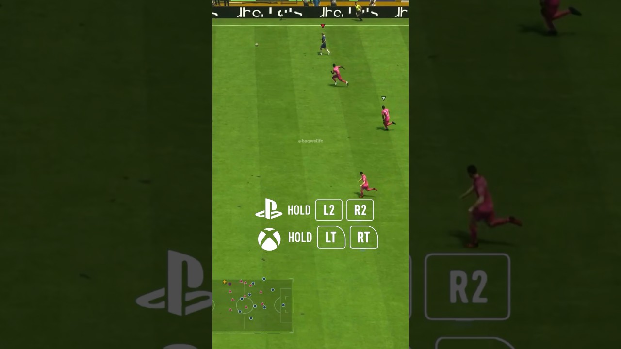 HOW TO STOP OFFSIDE PLAYER MOVEMENT IN FC24🎮 #fc24 #fyp #tutorial