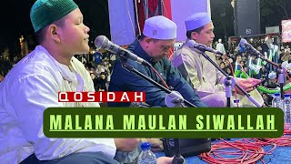 Download lagu QOSIDAH MALANA MAULAN SIWALLAH | MAJELIS MALAM AHAD NURUL MUSTHOFA | SYBAABUN BA’ALAWY mp3