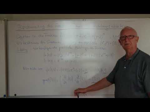 Der Gradient und die Richtungsableitung