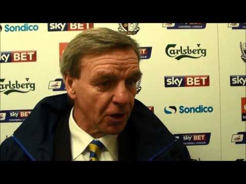 Graham Turner Post Port Vale Away 13/14