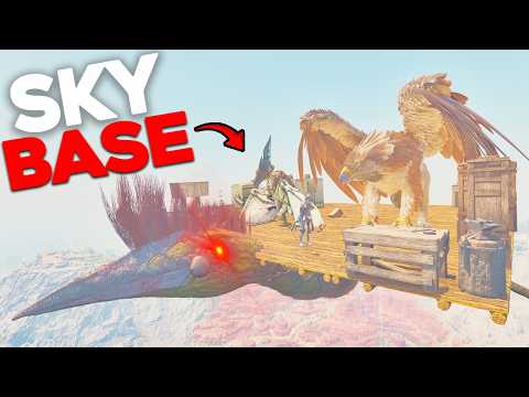 Preparing To Move Into My New ARK Base On Small Tribes