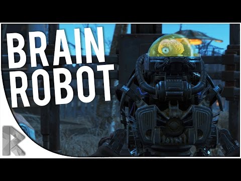 Fallout 4 Automatron DLC Gameplay - Part 4: BRAIN ROBOT (Let's Play Fallout 4 DLC Automatron)