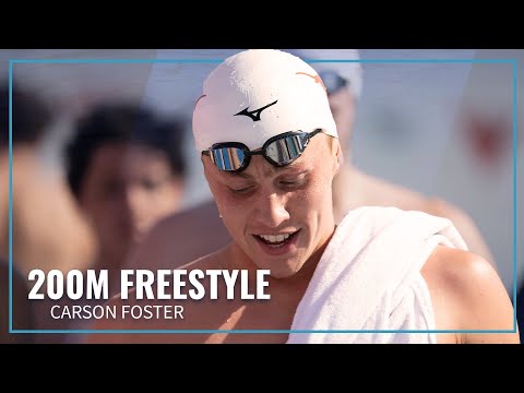 Carson Foster Charges to Take Victory in 200M Freestyle | 2025 TYR Pro Swim Series Ft. Lauderdale