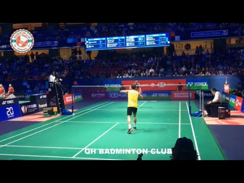 Lin Dan German Open Badminton Match - Nice Camera Angle