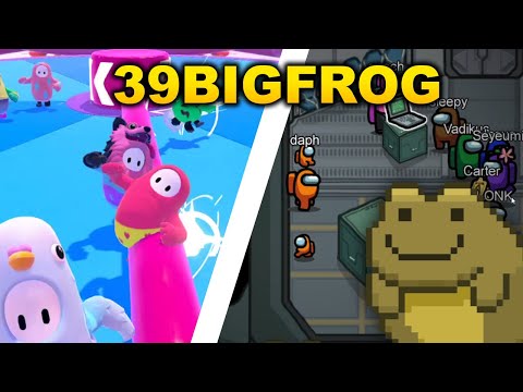 39BigFrog Plays Fall Guys & Among Us - w/ Clint Stevens, Will Neff, Saiiren, Seyeumi