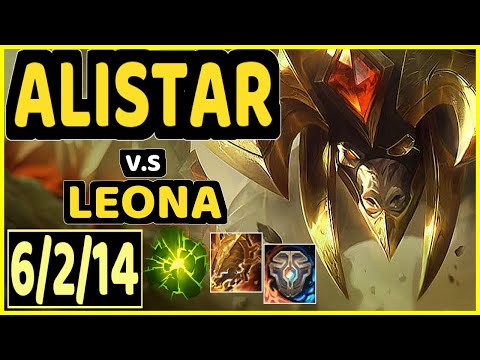 PROMISQ (ALISTAR) vs LEONA - 6/2/14 KDA BOTTOM SUPPORT CHALLENGER GAMEPLAY - EUW