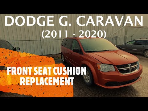 Dodge Grand Caravan - FRONT SEAT BOTTOM CUSHION / SEAT BASE REPLACEMENT / REMOVAL (2011 - 2020)
