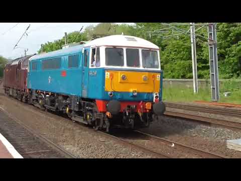 37669 with 86259 dit 0z34 York - Carnforth Steamtown, Sun. 20th May 2018