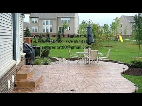 Beton Amprentat Stăuini -Hunedoara Tel.0761350488 -0766543767